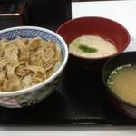 吉野家 - 豚丼＆とろろ味噌汁セット