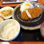 さくさくとんかつ かつ蔵 - ランチ、ロースカツ150g定食