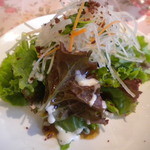 ビストロ ヴィノーブル - 自家栽培野菜のサラダ