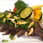 ビストロ ヴィノーブル - 黒毛和牛のステーキ