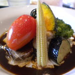 ビストロ ヴィノーブル - やわらかポークの赤ワイン煮込みブルゴーニュ風