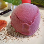 ビストロ ヴィノーブル - クランベリーシャーベット