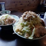 かじろうramen7 - 野菜ましましの圧倒的な量