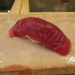 鮨 十兵衛 - まぐろ赤身づけ