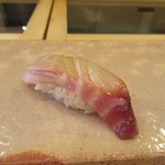 鮨 十兵衛 - さわら昆布〆