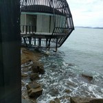 The Ritz Carlton - たくさんのスパ小屋があります。