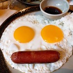 The Ritz Carlton - おはようちゃん。見事な目玉焼き！ついウッカリフザケてしもた。