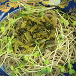 葉わさび蕎麦