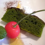 ビストロ ヴィノーブル - 抹茶ケーキ