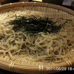 良庵 - 天ざるそばのそば（二枚盛り）