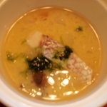 割烹 利助 - ⑤茶碗蒸し (葛が掛っていて、まるでプリンのような)