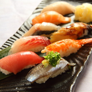 Exquisite Sushi made by artisans