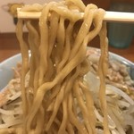 ラーメン BooBoo太郎。 - 【2018.4.28】加水率やや高めの中細麺。