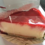 こめこ - いちごレアチーズケーキ（450円）