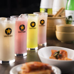 Various makgeolli cocktails