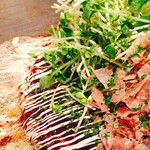Okonomiyaki Noro - のろ焼き　かいわれ