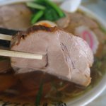 やっこ食堂 - 厚いチャーシューでした
