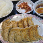 餃子の王将 - 餃子定食：　６９３円！