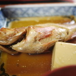 食い処 くりたや  - 2011/7 市場定食の煮魚