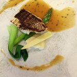 レストラン オネット - 本日の鮮魚　真鯛のグリル♬今日のソースは何かしら？味見しなかった…(^.^;　いつも美味しいけどね~♡