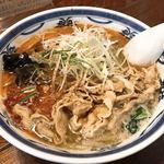 ラーメン･餃子 ハナウタ - 【2018年02月】薬膳香辛 味噌（中辛）＠750円、提供時。