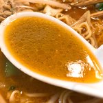 ラーメン･餃子 ハナウタ - 【2018年02月】薬膳香辛 味噌（中辛）、スープアップ。