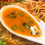 ラーメン･餃子 ハナウタ - 【2018年02月】麻辣香湯、スープアップ。