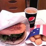 ジュンズバーガーカフェ - スペシャルバーガーセット