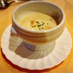 軽井沢ホテルそよかぜ - ボストン風クラムチャウダー