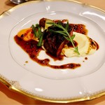 軽井沢ホテルそよかぜ - 国産牛フィレ肉のグリル ソース･ペリグー