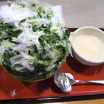 慈げん - 私★2杯目★抹茶ミルクあずき