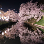 chez-moi - 外濠に映る幻想的で美しい桜