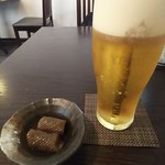 85196748 - 生ビールとお通し