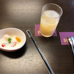 和穣苑 - デザートとジュース