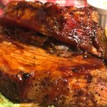 アメリカンBBQダイニングAjito - 究極の肉汁スペアリブ450g アップ