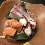 Sake To Meshi Sakaba Dan - 刺身3種盛り