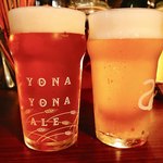 Bistro coda - 最初の一口目^ ^クラフト生^ ^(左側496右側DAY DREAM)