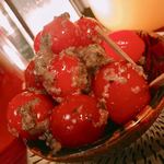 Bistro coda - 奏トマトのタプナードマリネ(¥400-)