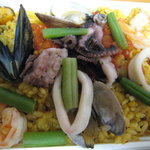 海の幸のパエリア