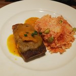 レストラン マルヤマ - 目鯛のソテー南瓜ソース
