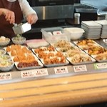 名古屋あじま食堂 - 並べられたおかず