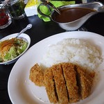 カレーショップ ラホール - メンチカツカレー