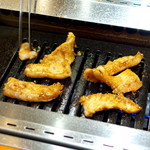 桔梗苑 - ジャキジャキとした極上の食感。精肉も美味しかったが、個人的に今回ナンバーワンはこの「ミノ」でした！