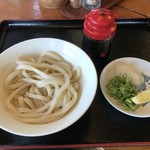 灸まんうどん - しょうゆうどん_2018年4月