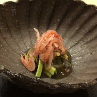 芝濱 - 生桜海老と山菜