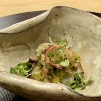 芝濱 - 蛸と茗荷