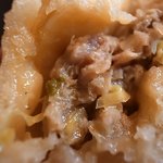 天津肉まん - 肉まん（断面2）
