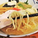 麺や 空月 - ツルツルののど越しの良い麺