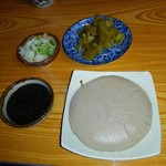 Haraguchi Soba - そばがき（つけ汁は胡麻）