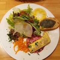 trattoria l'mante izumi - 前菜盛り合わせ